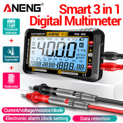 ANENG 613 Smart Multimeter Real-time Power-off Measuring Tester AC/DC Ammeter Voltmeter 4000 Count Digital Multimetro Test Tools