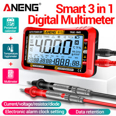 ANENG 613 Smart Multimeter Real-time Power-off Measuring Tester AC/DC Ammeter Voltmeter 4000 Count Digital Multimetro Test Tools