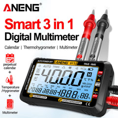 ANENG 613 Smart Multimeter Real-time Power-off Measuring Tester AC/DC Ammeter Voltmeter 4000 Count Digital Multimetro Test Tools