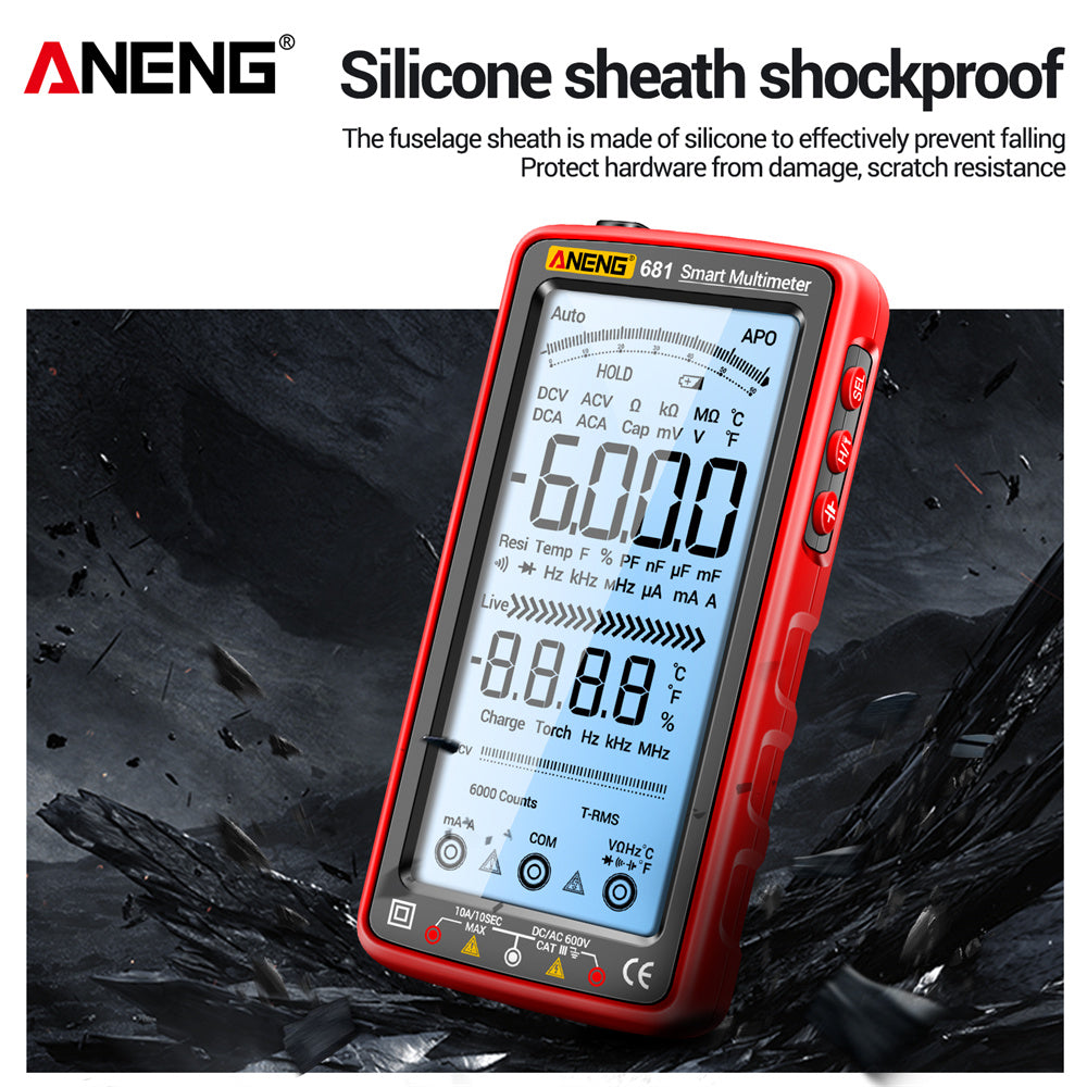 ANENG 681 Digital Professional Multimeter Non-contact Voltage Tester