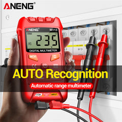 ANENG M113 Mini Digital Multimeter AC/DC Voltage Meter 1999 Counts Multimetro Ohm NCV Electricity Tools Measuring Instruments