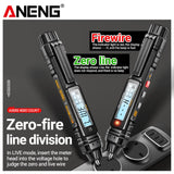 ANENG A3005 Pen Type Multimeter Digital Professional Mini AC/DC Voltage 4000 Counts Meter Resistance NCV Ohm Diode Tester tools - ANENG TOOLS