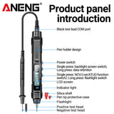 ANENG A3005 Pen Type Multimeter Digital Professional Mini AC/DC Voltage 4000 Counts Meter Resistance NCV Ohm Diode Tester tools - ANENG TOOLS