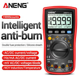 ANENG AN870 Digital Multimeter 19999 Counts True Rms Multimeters Transistor Tester Voltimetro Profesional Capacitance Meter - ANENG TOOLS