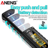 ANENG BT169 Battery Level Tester Digital Display Screen MultipleMeasurements No power required Portable ABS Plastic Tester Tools - ANENG TOOLS