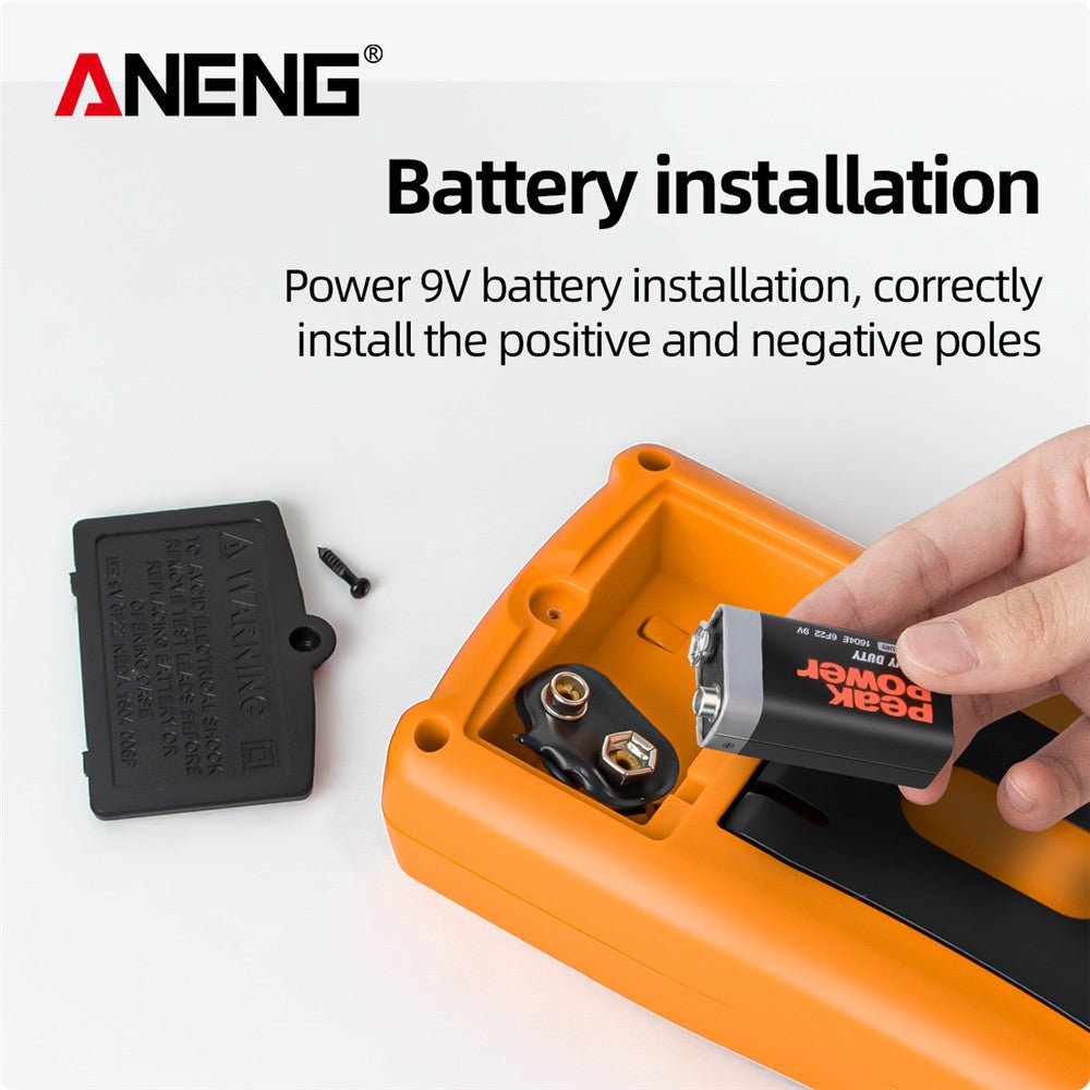 ANENG DM850 Automatic Digital Multimeter Professional multimetro AC/DC Votage Tester 1999 Counts Ohm Ammeter Electric Tools - ANENG TOOLS