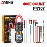 ANENG PN107 Auto Digital Clamp Meter CAT II 600V AC/DC Voltage Multitester True RMS 4000 Count Electrical Multimeter Tester - ANENG TOOLS
