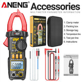 ANENG PN108 Clamp Meter Multimeter 6000 Counts AC/DC Voltage Tester 600A Current Resistance Capacitance High Precision Test Tool - ANENG TOOLS