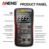 ANENG Q1 Digital Multimeter 9999 Analog Tester True RMS Professional Multimetro DIY Transistor Capacitor NCV Testers Lcr Meter - ANENG TOOLS