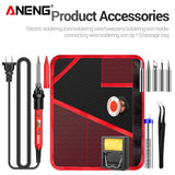 ANENG SL105 Electric Soldering Iron Kit Professional Digital Display Adjustable Temperature Welding Solder Repair Tools - ANENG TOOLS