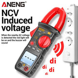 ANENG ST181 Digital Clamp Meter Car Amp Hz Capacitance NCV 4000 Counts Multimeter AC Current Ammeter Voltage Ohm Tester tools ﻿ - ANENG TOOLS