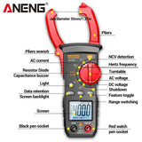 ANENG ST181 Digital Clamp Meter Car Amp Hz Capacitance NCV 4000 Counts Multimeter AC Current Ammeter Voltage Ohm Tester tools ﻿ - ANENG TOOLS
