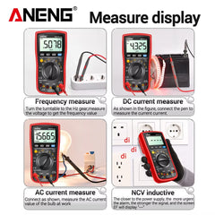 ANENG AN870 Digital Multimeter 19999 Counts True Rms Multimeters Transistor Tester Voltimetro Profesional Capacitance Meter